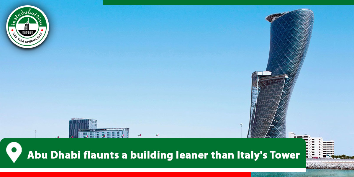 abu dhabi flaunts a building leaner than italy tower from instadubaivisa