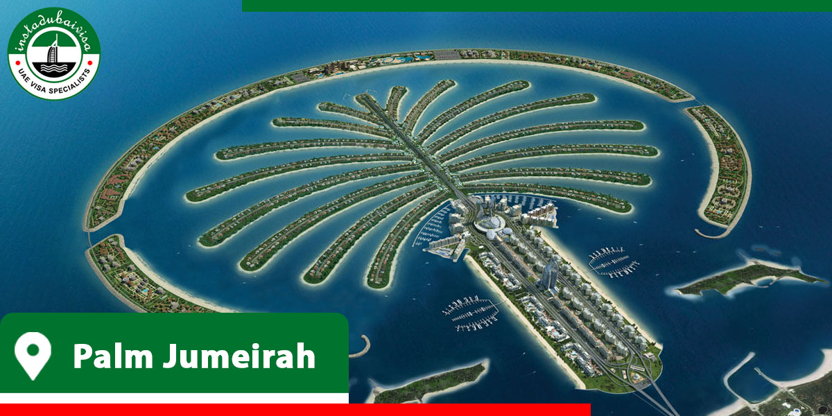 palm jumeirah in dubai from instadubaivisa