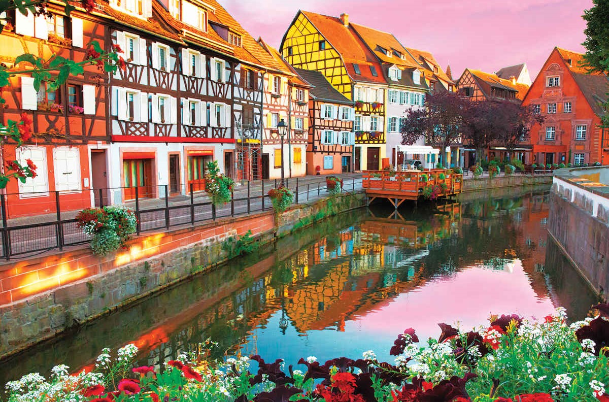 Colmar commune, Alsace, France