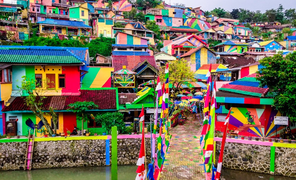 Kampung Pelangi, South Semarang, Java, Indonesia