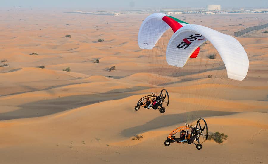 Paragliding in Dubai