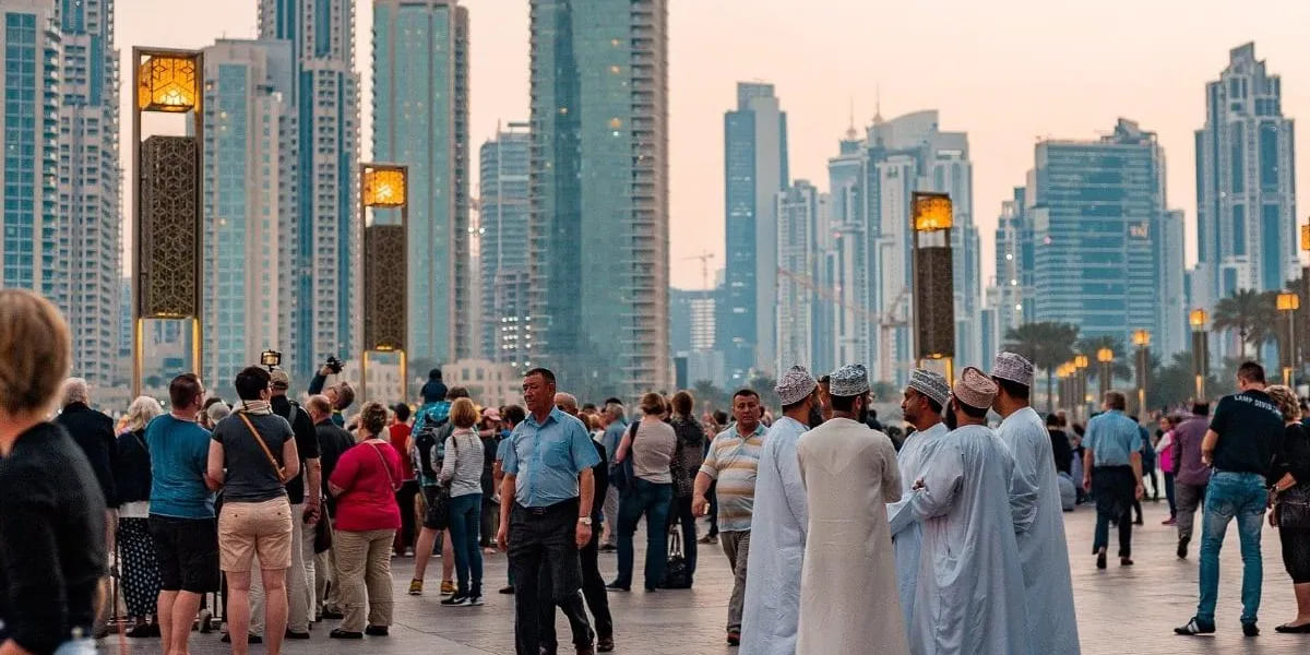 dubai population come in amazing facts