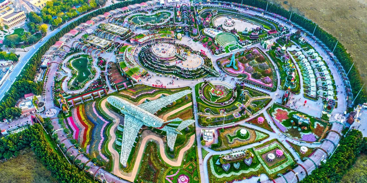 largest flower garden in uae