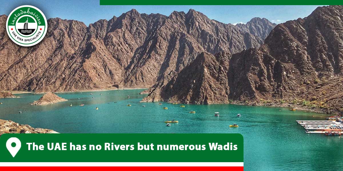 the uae has no rivers but numerous wadis from instadubaivisa