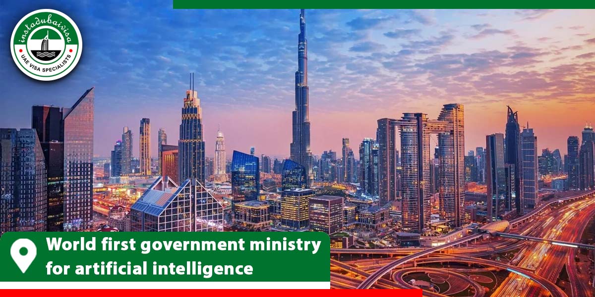 world first government ministry for artificial intelligence from instadubaivisa
