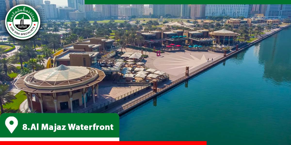 al majaz waterfront from instadubaivisa