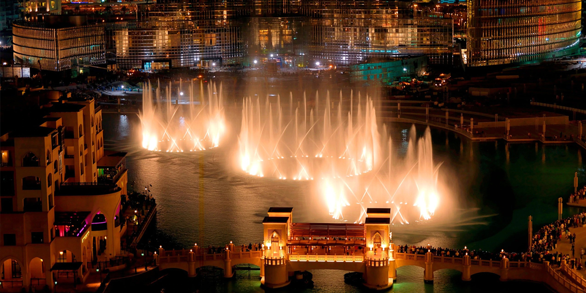 best places to visit in dubai is dubai fountain