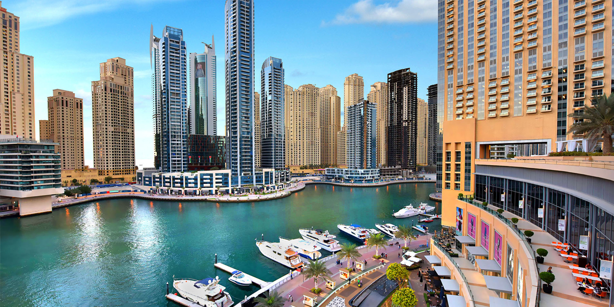 best places to visit in dubai is dubai marina