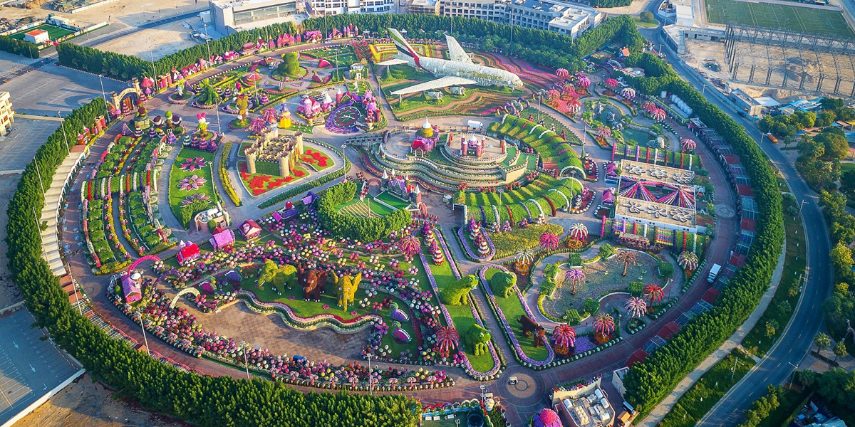 beautiful places to visit in dubai is dubai miracle garden