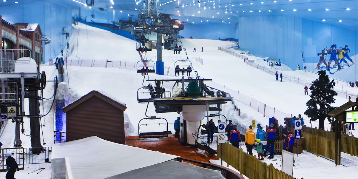 enjoyable places to visit in dubai is ski dubai