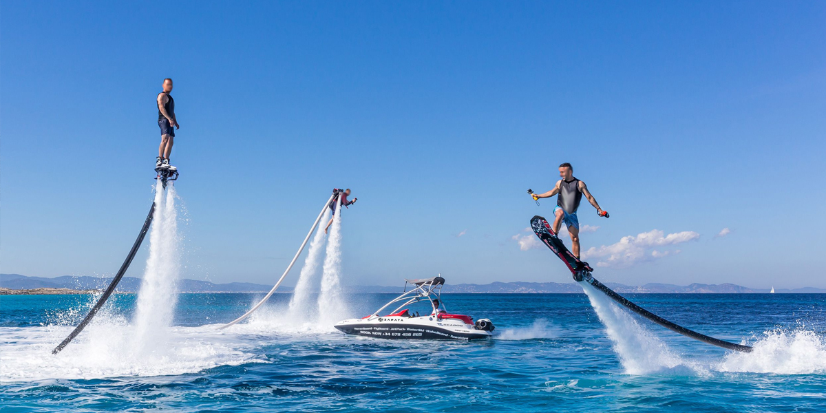 flyboarding thrilling water sports adventure activities in uae instadubaivisa