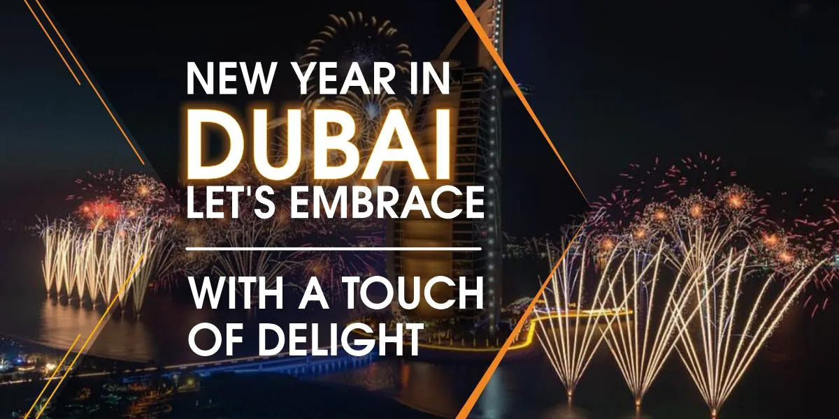 celebrate happy new year in Dubai