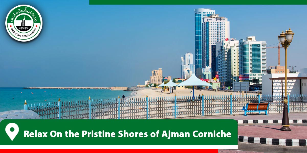 relax on the pristine shores of ajman corniche from instadubaivisa