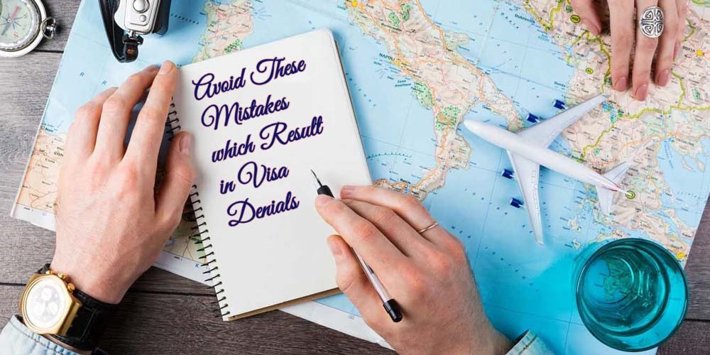 mistakes which result in visa denials