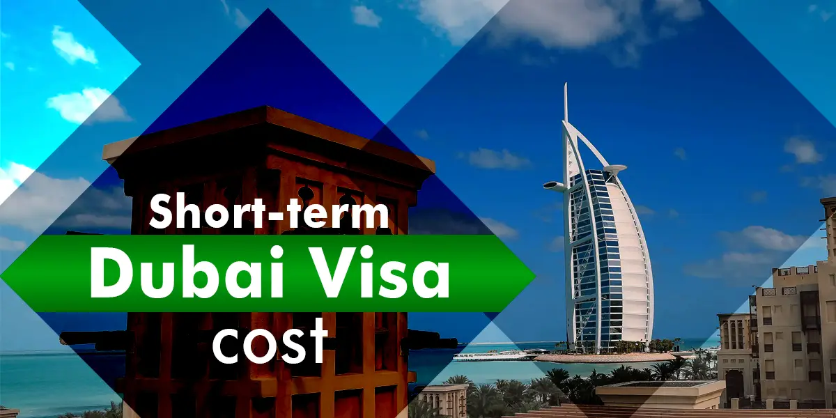 short-term dubai visa cost