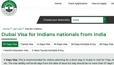 Insta Dubai Visa Insta Dubai Visa